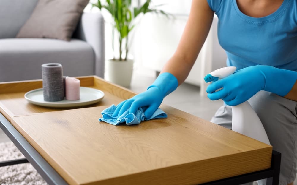 What is the most effective way to clean a house
